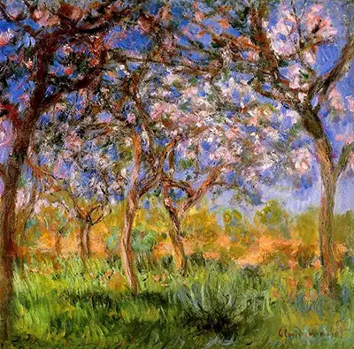 Giverny in Springtime (Giverny au printemps) Claude Monet